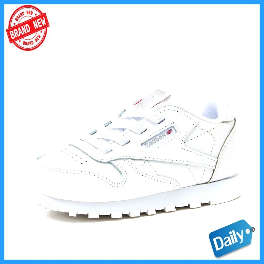 Classic Leather Sneakers for Kids, Slip-On or Lace-Up, All-Day Comfort